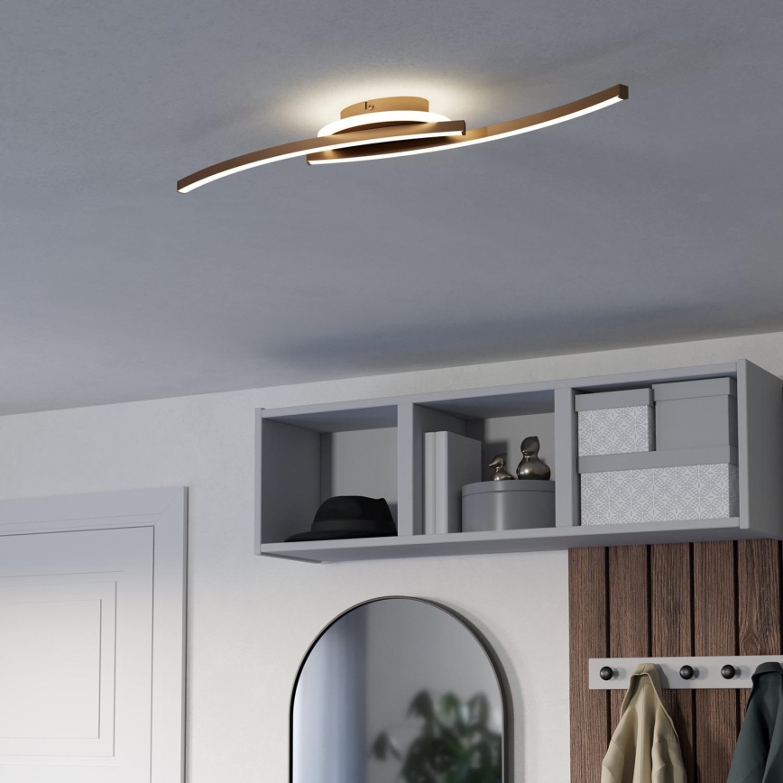 Eglo - LED Plafonjera LED/12W/230V 4000K bakrena