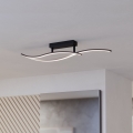 Eglo - LED Plafonjera LED/12W/230V 4000K crno
