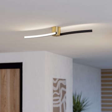 Eglo - LED Plafonjera LED/12W/230V 4000K crno