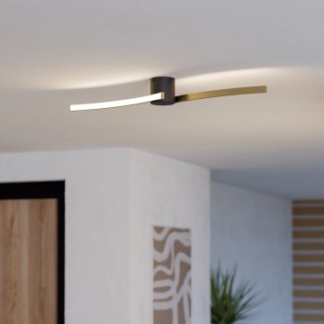 Eglo - LED Plafonjera LED/12W/230V 4000K zlatna