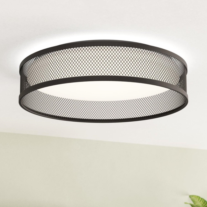 Eglo - LED Plafonjera LED/20W/230V crno