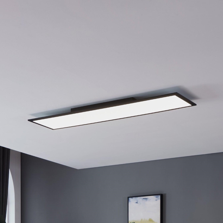 Eglo - LED Plafonjera LED/33W/230V 120x30 cm crno