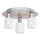 Eglo - LED Plafonjera MY CHOICE 3xE14/4W/230V krom/bela