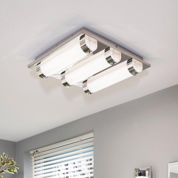 Eglo - LED Plafonjera za kupatilo 3xLED/7W/230V IP44