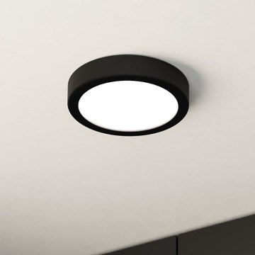 Eglo - LED Plafonjera za kupatilo LED/11W/230V IP44 crno