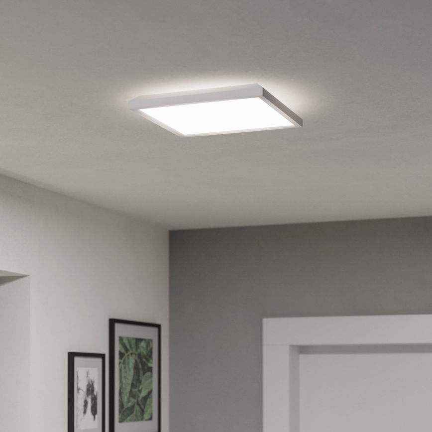 Eglo - LED Plafonjera za kupatilo LED/13,4W/230V 2700/4000/6500K 29x29 cm IP44 bela
