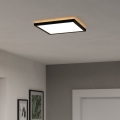 Eglo - LED Plafonjera za kupatilo LED/13,4W/230V 2700/4000/6500K 29x29 cm IP44 crno
