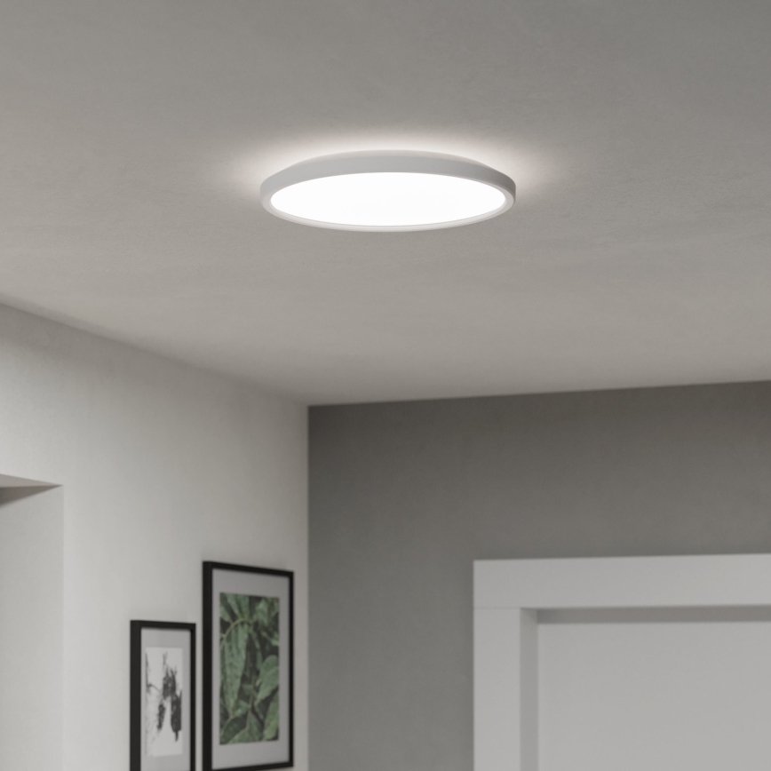 Eglo - LED Plafonjera za kupatilo LED/13,9W/230V 2700/4000/6500K pr. 30 cm IP44 bela