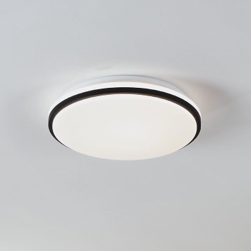 Eglo - LED Plafonjera za kupatilo LED/15,6W/230V IP44 crno