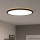 Eglo - LED Plafonjera za kupatilo LED/16,8W/230V 2700/4000/6500K pr. 50 cm IP44 crno