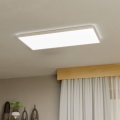 Eglo - LED Plafonjera za kupatilo LED/17,2W/230V 2700/4000/6500K 30x57 cm IP44 bela