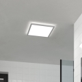 Eglo - LED Plafonjera za kupatilo LED/17,6W/230V 2700K/4000K/6500K 39x39 cm IP44 bela