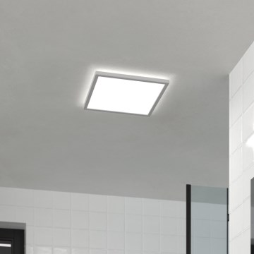 Eglo - LED Plafonjera za kupatilo LED/17,6W/230V 2700K/4000K/6500K 39x39 cm IP44 bela