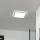 Eglo - LED Plafonjera za kupatilo LED/17,6W/230V 2700K/4000K/6500K 39x39 cm IP44 bela