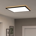 Eglo - LED Plafonjera za kupatilo LED/17W/230V 2700/4000/6500K 50x50 cm IP44 crno