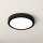 Eglo - LED Plafonjera za kupatilo LED/17W/230V crno IP44