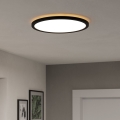 Eglo - LED Plafonjera za kupatilo LED/18,5W/230V 2700K/4000K/6500K pr. 38,9 cm IP44 crno