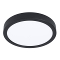 Eglo - LED Plafonjera za kupatilo LED/20,5W/230V IP44 crno