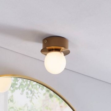 Eglo - LED Plafonjera za kupatilo LED/3,3W/230V IP44 zlatna