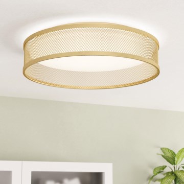 Eglo - LED plafonska svetiljka LED/20W/230V zlatna