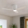 Eglo  - LED Plafonski ventilator LED/15W/230V + daljinski upravljač