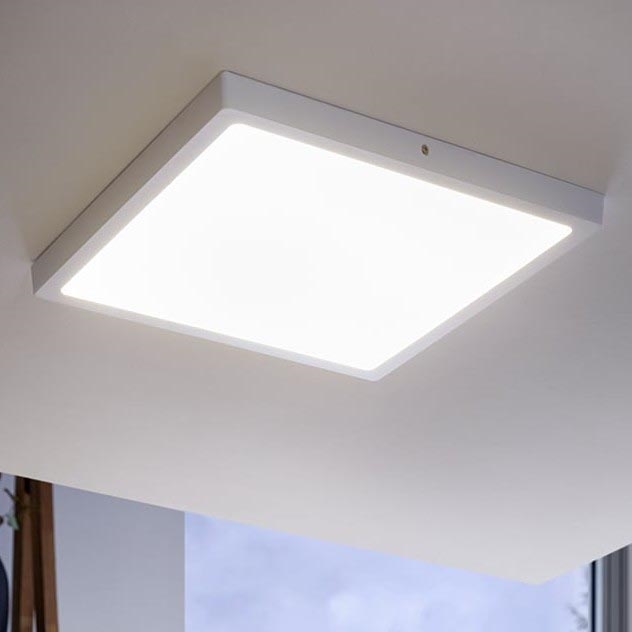 Eglo - LED plafonsko svetlo 1xLED/25W/230V, belo, kvadratno, 4000K, 40x40 cm