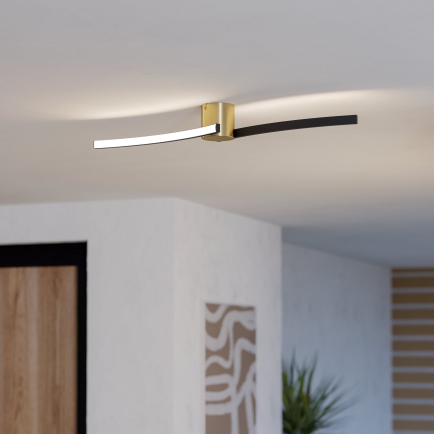 Eglo - LED plafonsko svetlo LED/12W/230V 4000K crna