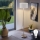 Eglo - LED  Podna lampa TUNJA 1xE27/60W/230V mat krom/bela