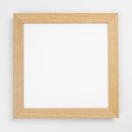 Eglo - LED Prigušivi nadgradni panel POZZALLO WOOD LED/21W/230V 2700-6500K 49,5x49,5 cm braon + Daljinski upravljač