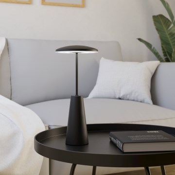 Eglo - LED Prigušiva dodirna vanjska lampa LED/2,8W/5V 2400K/3000K/4000K 5200 mAh IP54 crno