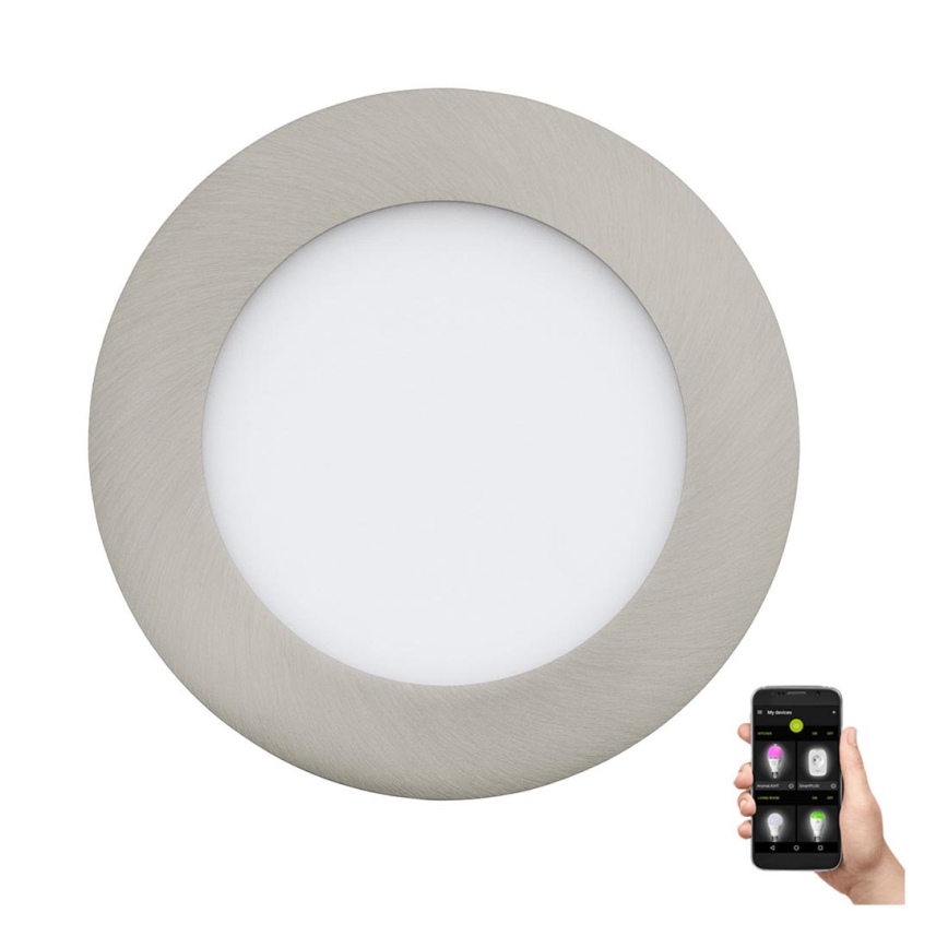 Eglo - LED prigušiva kupatilsko ugradno plafonsko svetlo LED/5,4W/230V IP44 ZigBee prečnik 12 cm