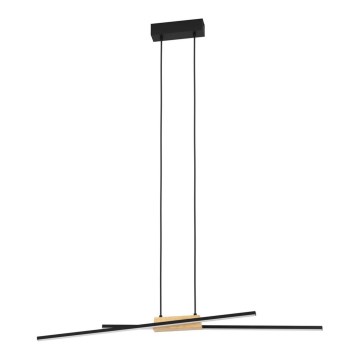 Eglo - LED prigušiva luster na sajli 2xLED/13W/230V