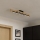 Eglo - LED Prigušiva plafonjera 2xLED/10W/230V 3000K crno/bež