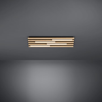 Eglo - LED Prigušiva plafonjera 4xLED/9W/230V 3000K 22x78 cm braon