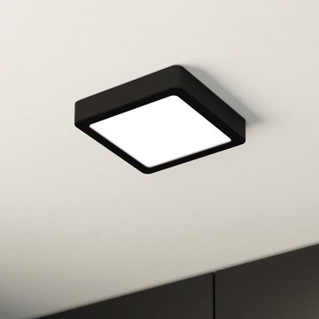 Eglo - LED Prigušiva plafonjera LED/11W/230V crno