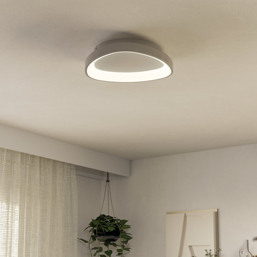Eglo - LED Prigušiva plafonjera LED/12W/230V 2700-6500K bela + Daljinski upravljač