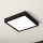 Eglo - LED Prigušiva plafonjera LED/17W/230V crno