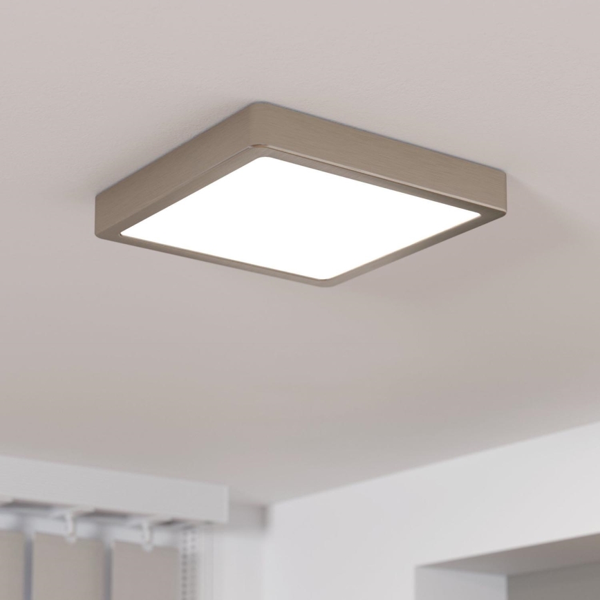 Eglo - LED Prigušiva plafonjera LED/17W/230V krom
