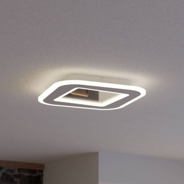 Eglo - LED Prigušiva plafonjera LED/20W/230V 2700-6500K bela + Daljinski upravljač
