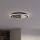 Eglo - LED Prigušiva plafonjera LED/20W/230V 2700-6500K crno + Daljinski upravljač