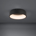 Eglo - LED Prigušiva plafonjera LED/25,5W/230V 3000K crno