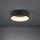 Eglo - LED Prigušiva plafonjera LED/25,5W/230V 3000K crno