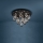 Eglo - LED Prigušiva plafonjera LED/27W/230V 3000K crno