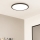 Eglo - LED Prigušiva plafonjera LED/33,5W/230V pr. 45 cm crno
