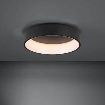 Eglo - LED Prigušiva plafonjera LED/35,2W/230V 3000K crno