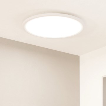 Eglo - LED Prigušiva plafonjera LED/41W/230V pr. 60 cm bela