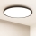 Eglo - LED Prigušiva plafonjera LED/41W/230V pr. 60 cm crno