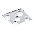 Eglo - LED Prigušiva plafonjera za kupatilo 5xLED/7,2W/ IP44