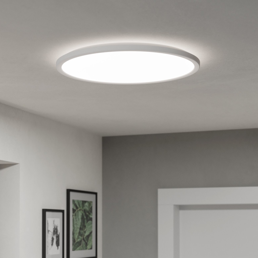 Eglo - LED Prigušiva plafonjera za kupatilo LED/16,8W/230V 2700-6500K pr.50 cm IP44 bela + Daljinski upravljač