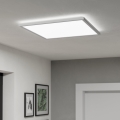 Eglo - LED Prigušiva plafonjera za kupatilo LED/17W/230V 2700-6500K 50x50 cm IP44 bela + Daljinski upravljač